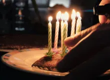 Unleash Your Dark Side with a Stunning Black Birthday Cake!